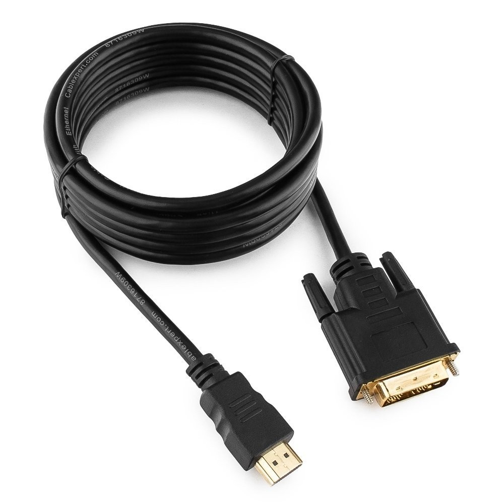 HDMI-DVI кабель Cablexpert CC-HDMI-DVI