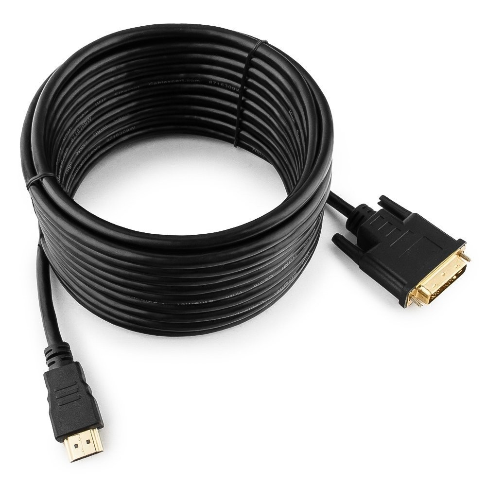 HDMI-DVI кабель Cablexpert CC-HDMI-DVI