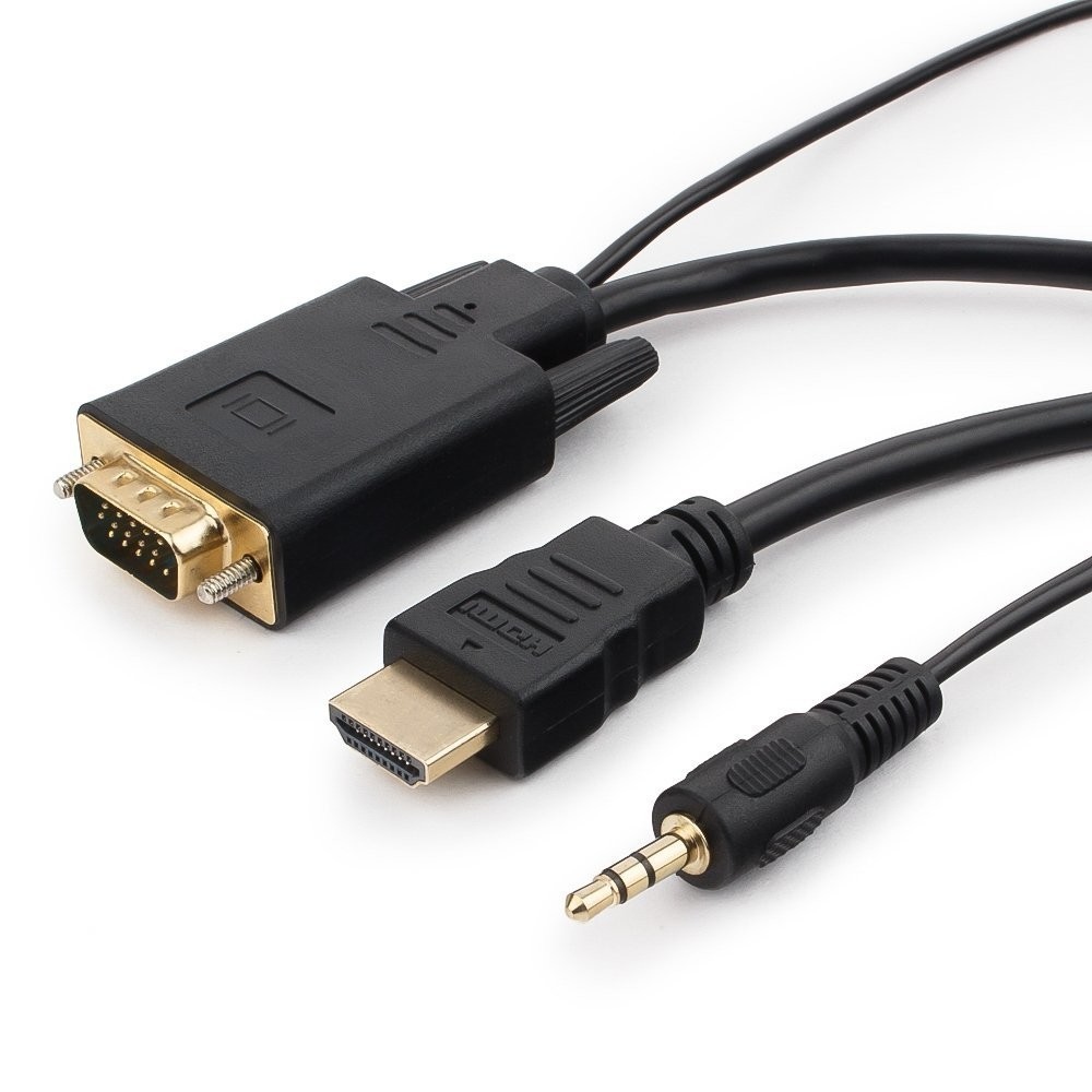 HDMI-VGA кабель Cablexpert A-HDMI-VGA-03